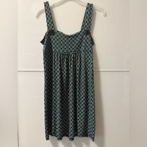 Ripe Green Smocked Tiered Sundress